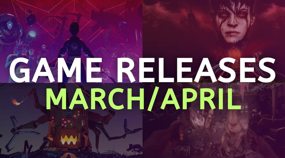 Sorties de jeux VR en mars et avril que vous ne voulez pas manquer 