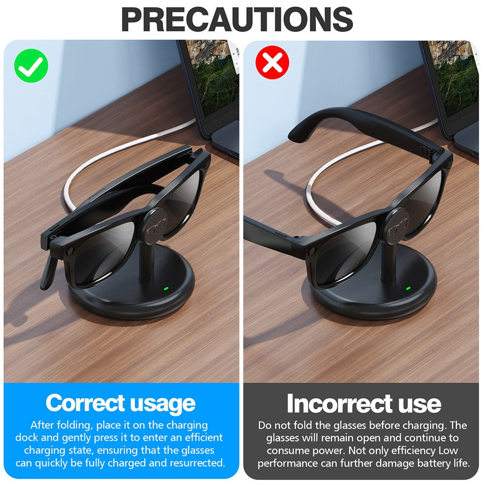 Charging Station for Rayban Meta & Oakley Meta